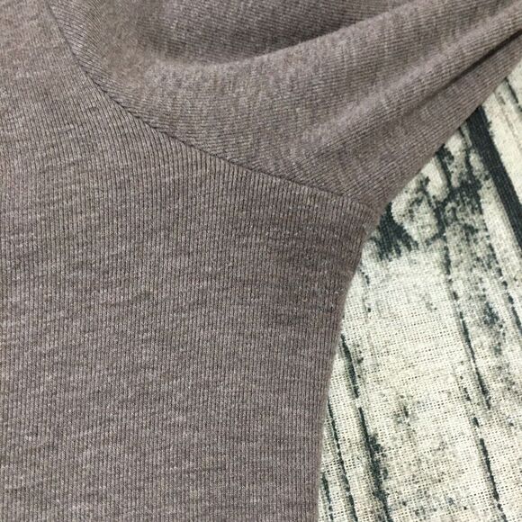 Banana Republic Shawl Cardigan Sweater M Medium Brown Stretch Marled Long Sleeve - Picture 8 of 10